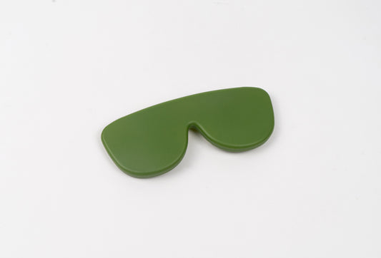Funda de gafas de silicona army green Lups The Case