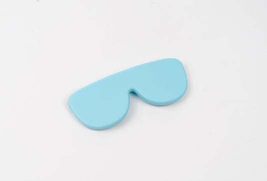 Funda de gafas de silicona celeste Lups The Case