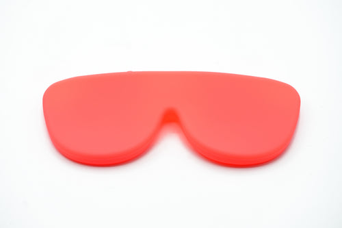 Funda de gafas de silicona flexible - Coral Neon