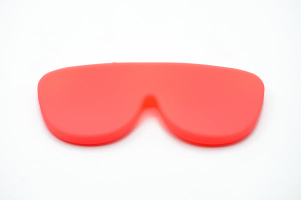 Funda de gafas de silicona flexible - Coral Neon