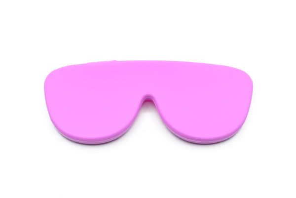 Funda de gafas de silicona flexible - Lila