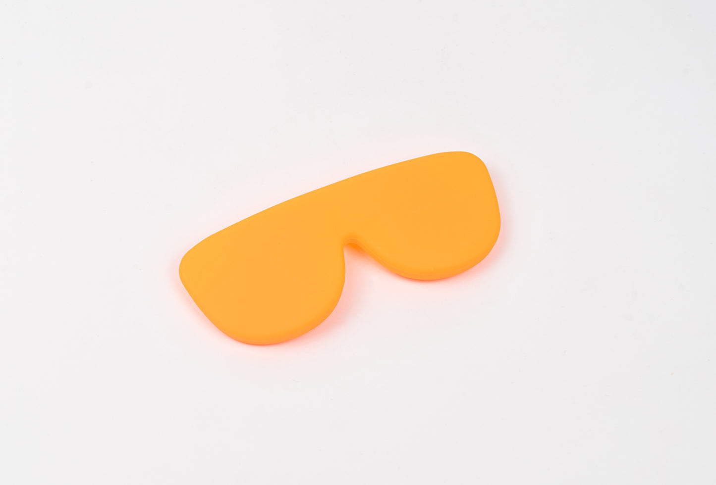 Funda de gafas de silicona naranja melocotón Lups The Case