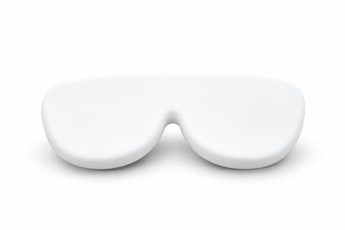 Funda de gafas de silicona flexible - White