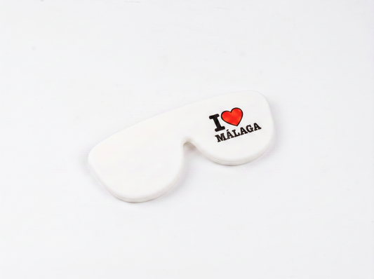 LUPS I ❤️ Málaga — Funda de Gafas de Silicona